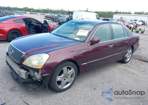 2002 Lexus Ls 430 z USA, uszkodzony, nr VIN JTHBN30F520065699